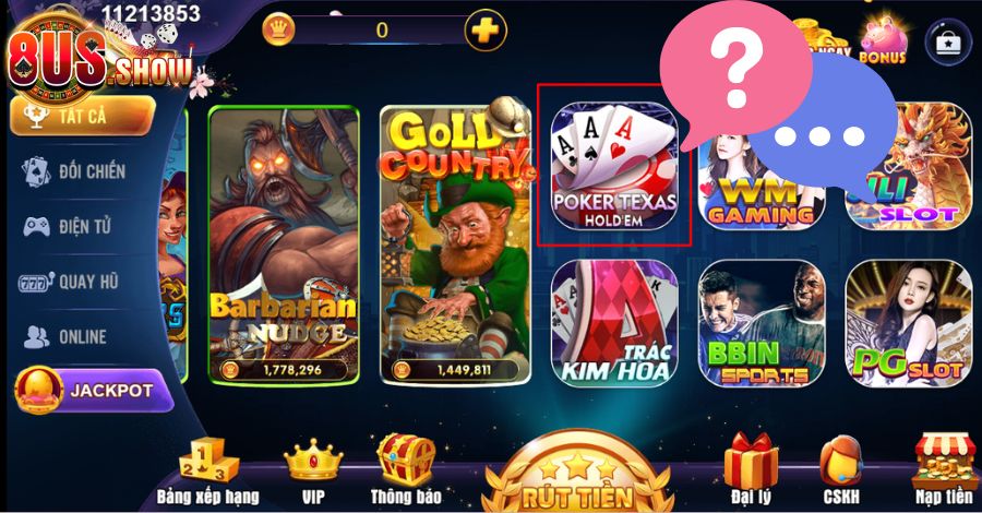 Các vấn đề thường gặp khi nhận khuyến mãi Poker 8US