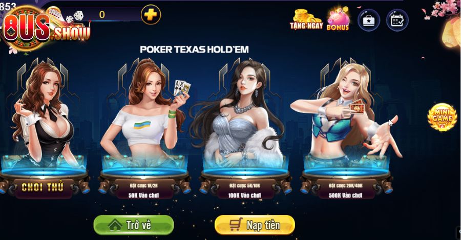 Giới thiệu đôi nét về Poker 8US