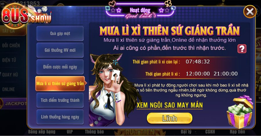 Ưu đãi “Mưa lì xì thiên sứ giáng trần”